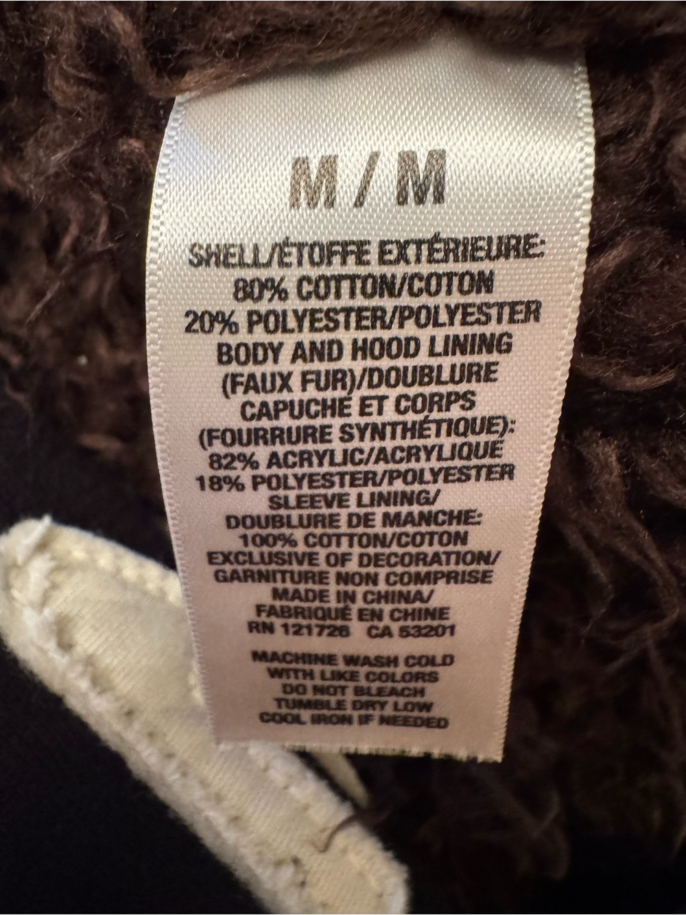 Aeropostale Mens Y2K Full Faux Fur Lined Full Zip Hoodie Black Sz M Chunky Logo - Picture 10 of 10